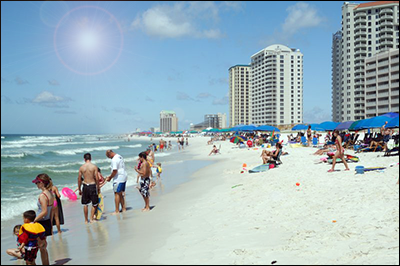 Pensacola Beach Hotels on And Neighboring Fort Walton Beach Destin Pensacola Beach And Pensacola